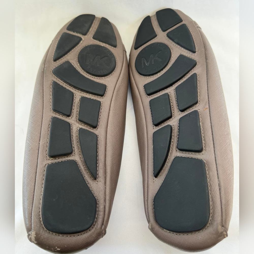 Michael Michael Kors Fulton Leather Moccasin Flats - Picture 8 of 8